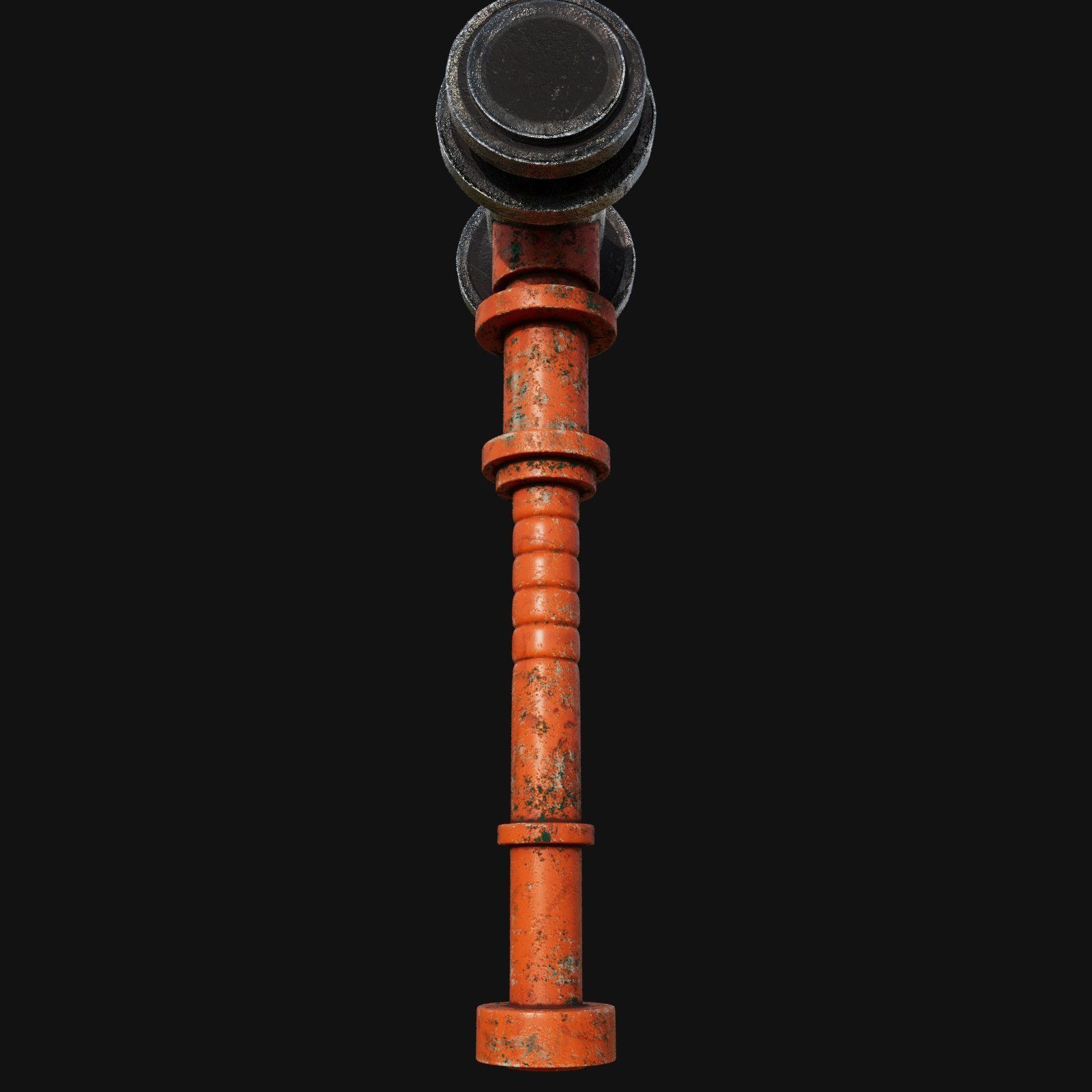 Divine 3D Model of Angelic Hammer for Heavenly Conquests 3D model_7