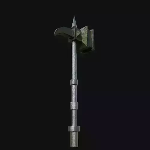 Heroic 3D Model of Hammer of Justice for Paladin Warriors
