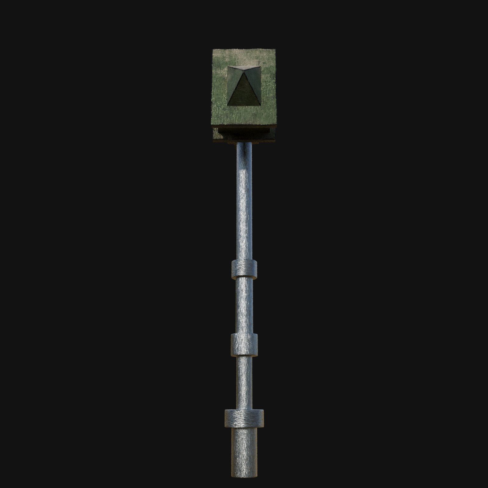 Heroic 3D Model of Hammer of Justice for Paladin Warriors 3D model_4