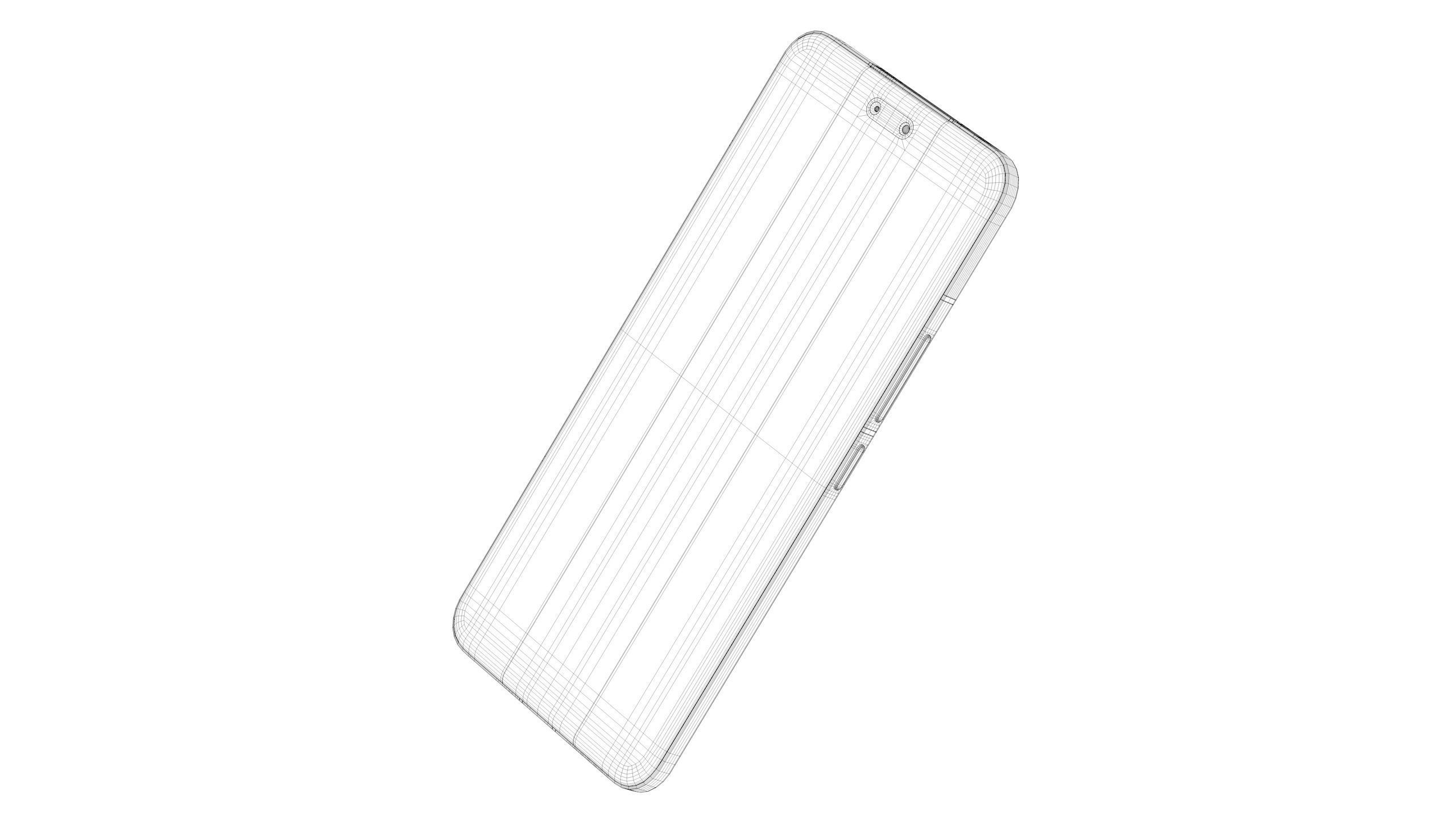 XIAOMI Xiaomi CIVI 14 Pro smartphone C4D model 3D model_6