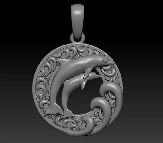 Pendant Dolphin