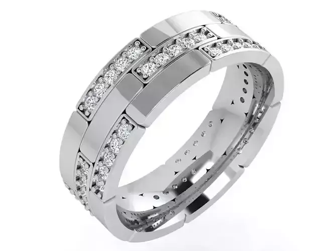 Diamond Wedding Band 4400
