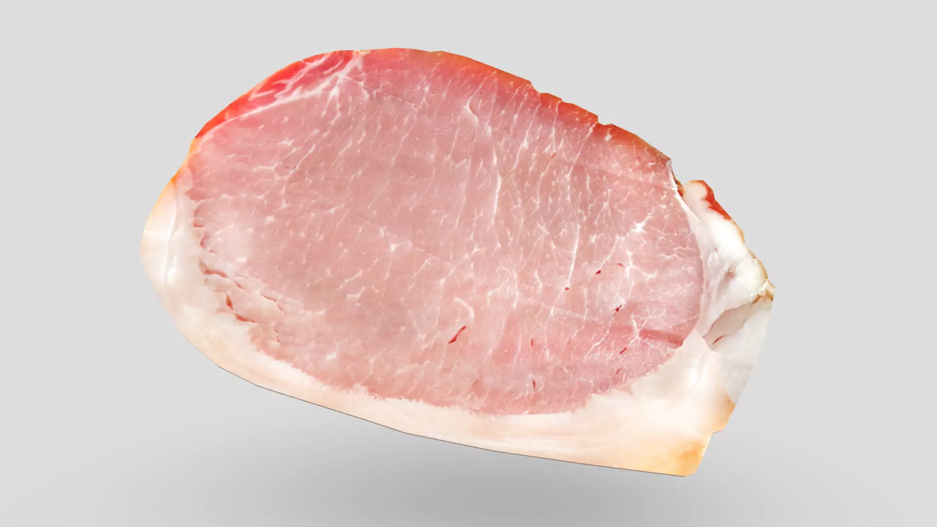 CC0 - Slice of Ham Free low-poly 3D model