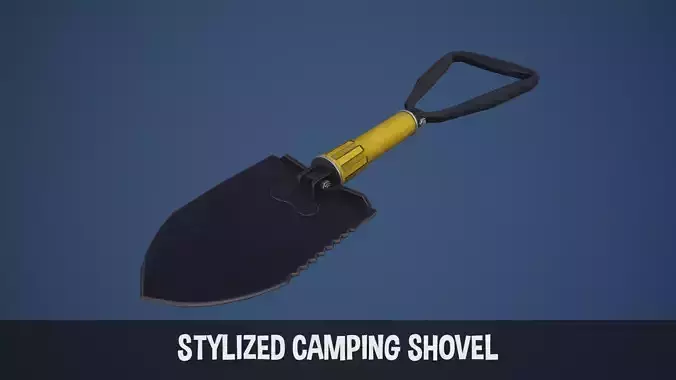 Stylized Camping Shovel