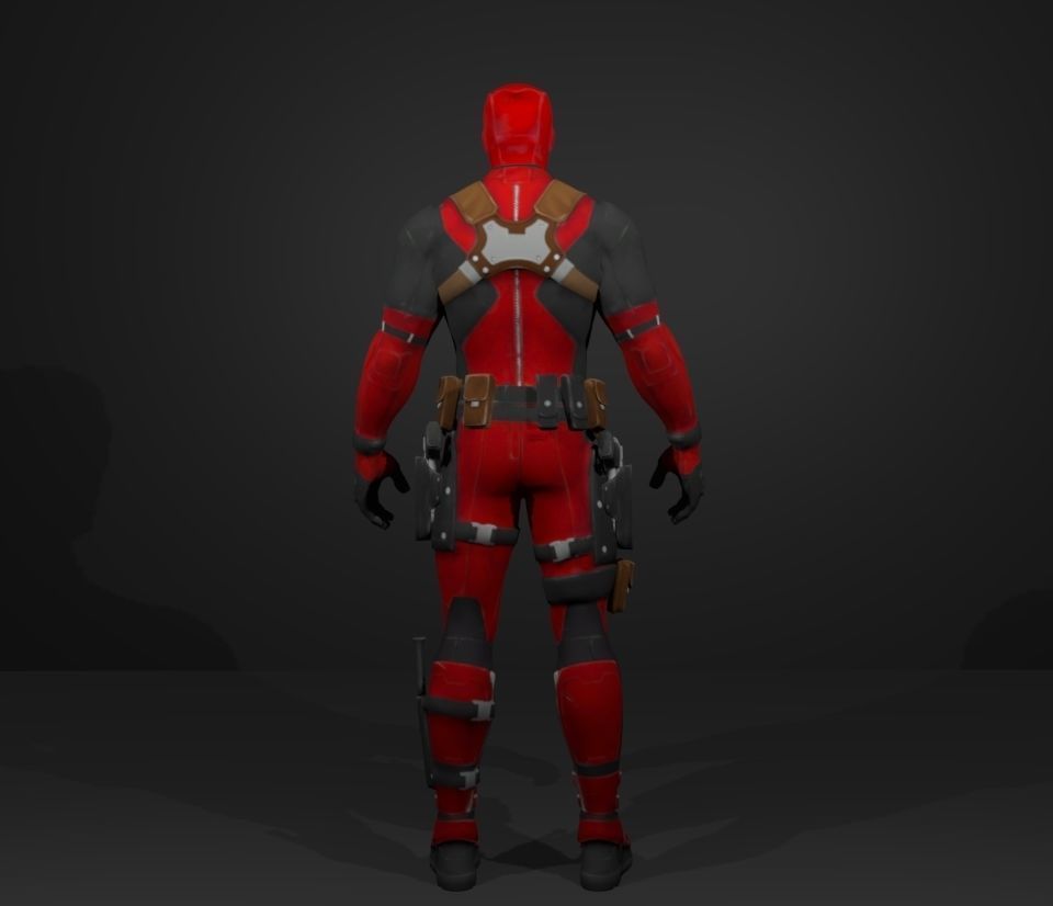 deadpool 3D model_4