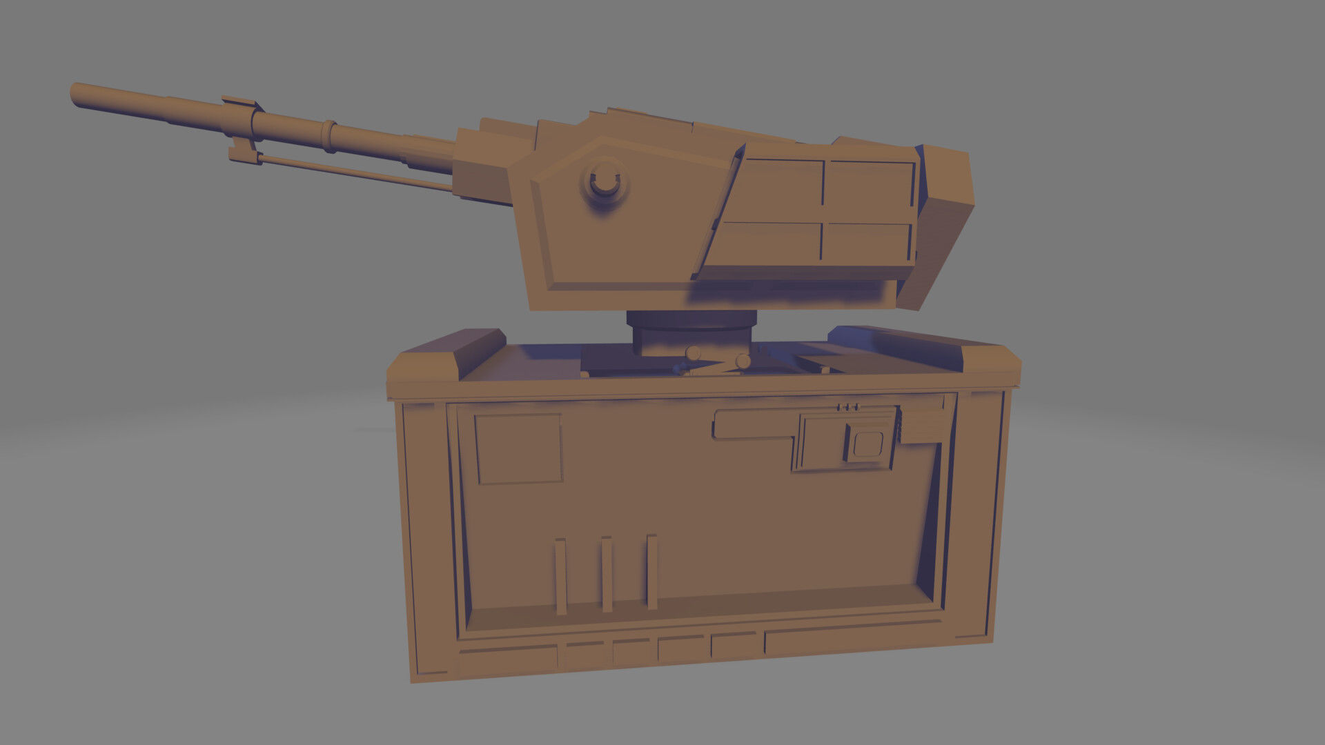 robocop Low-poly 3D model_4