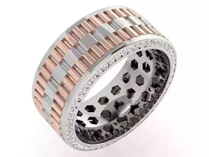 Chain Band Ring 4404 3D print model