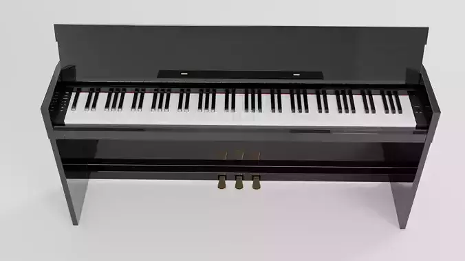 Electronic Piano Black
