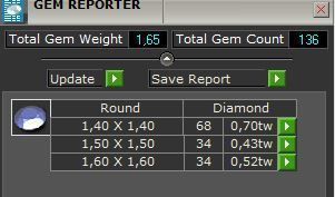 Cumin Chain Diamond Ring 4409 3D print model_6