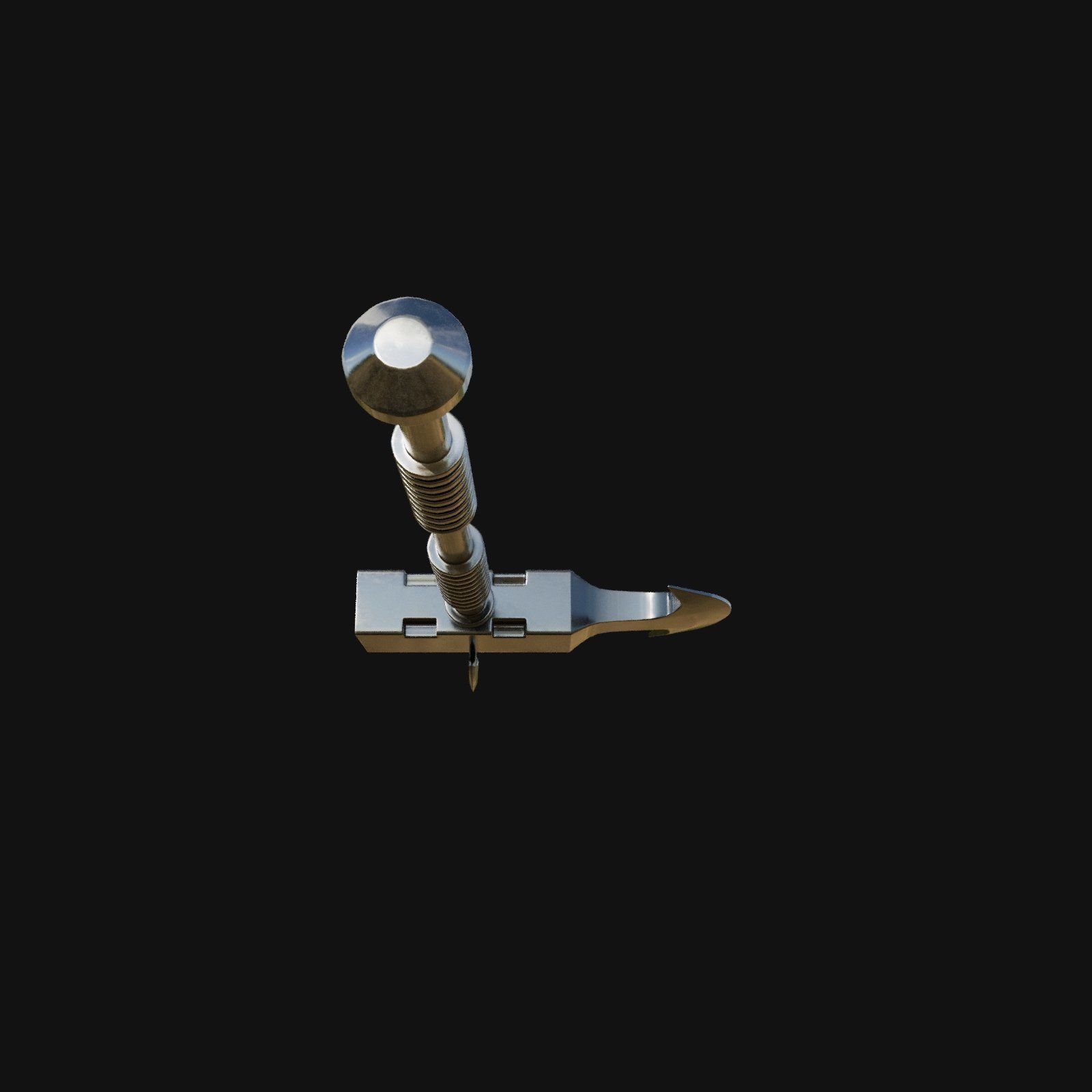 Professional Grade 3D Model of Carpenters Framing Hammer 3D model_4