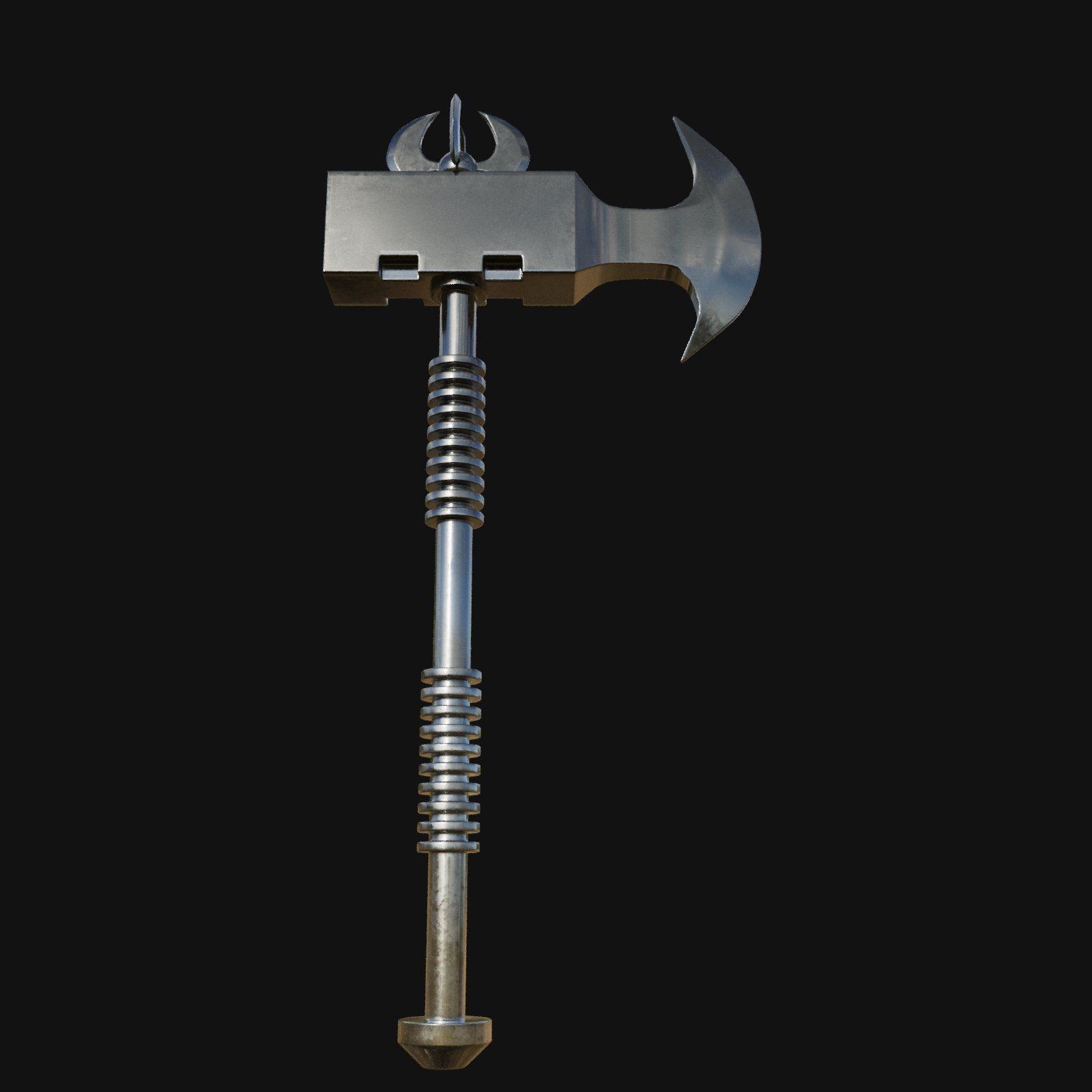 Professional Grade 3D Model of Carpenters Framing Hammer 3D model_7