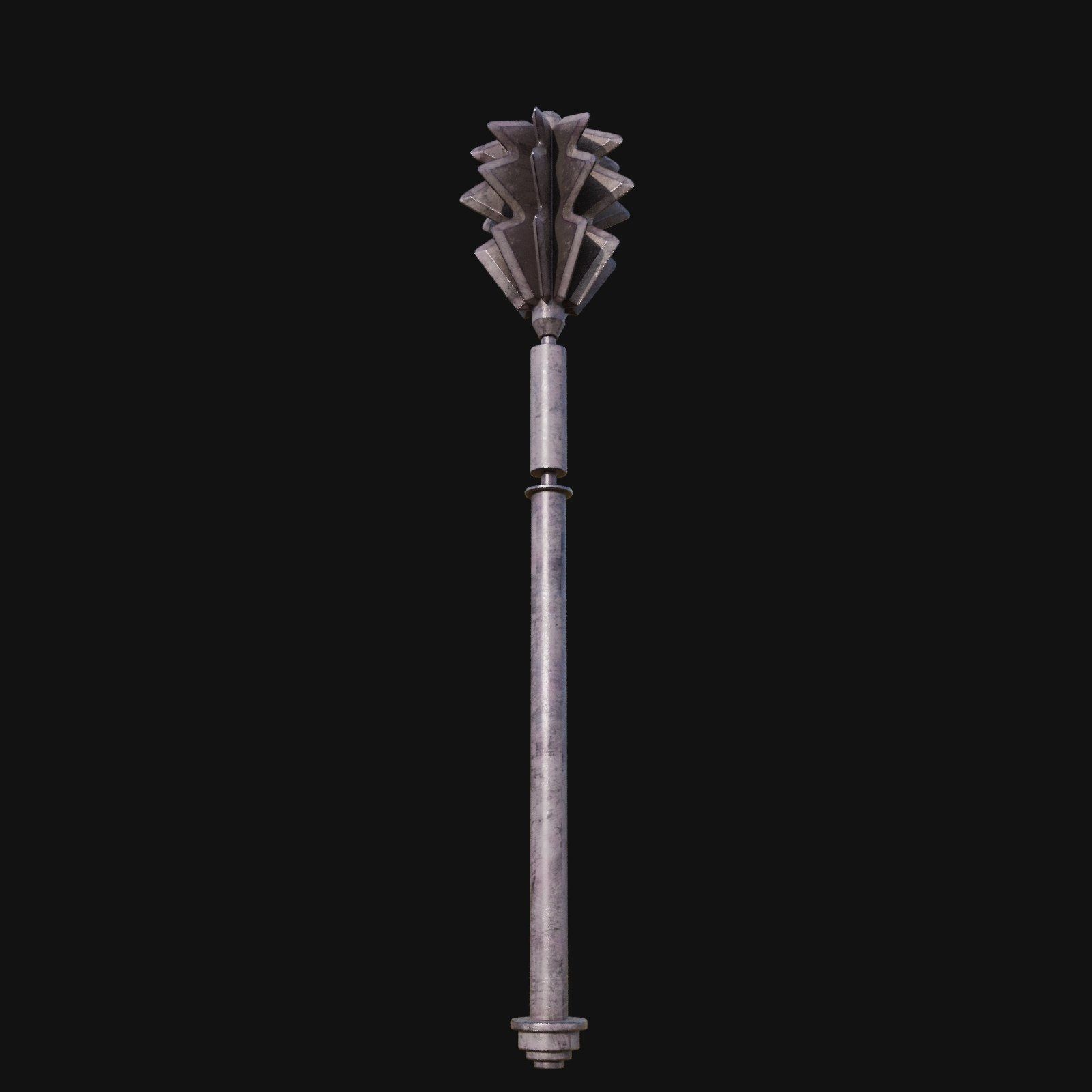 Historical Accuracy 3D Model of Medieval War Hammer 3D model_7