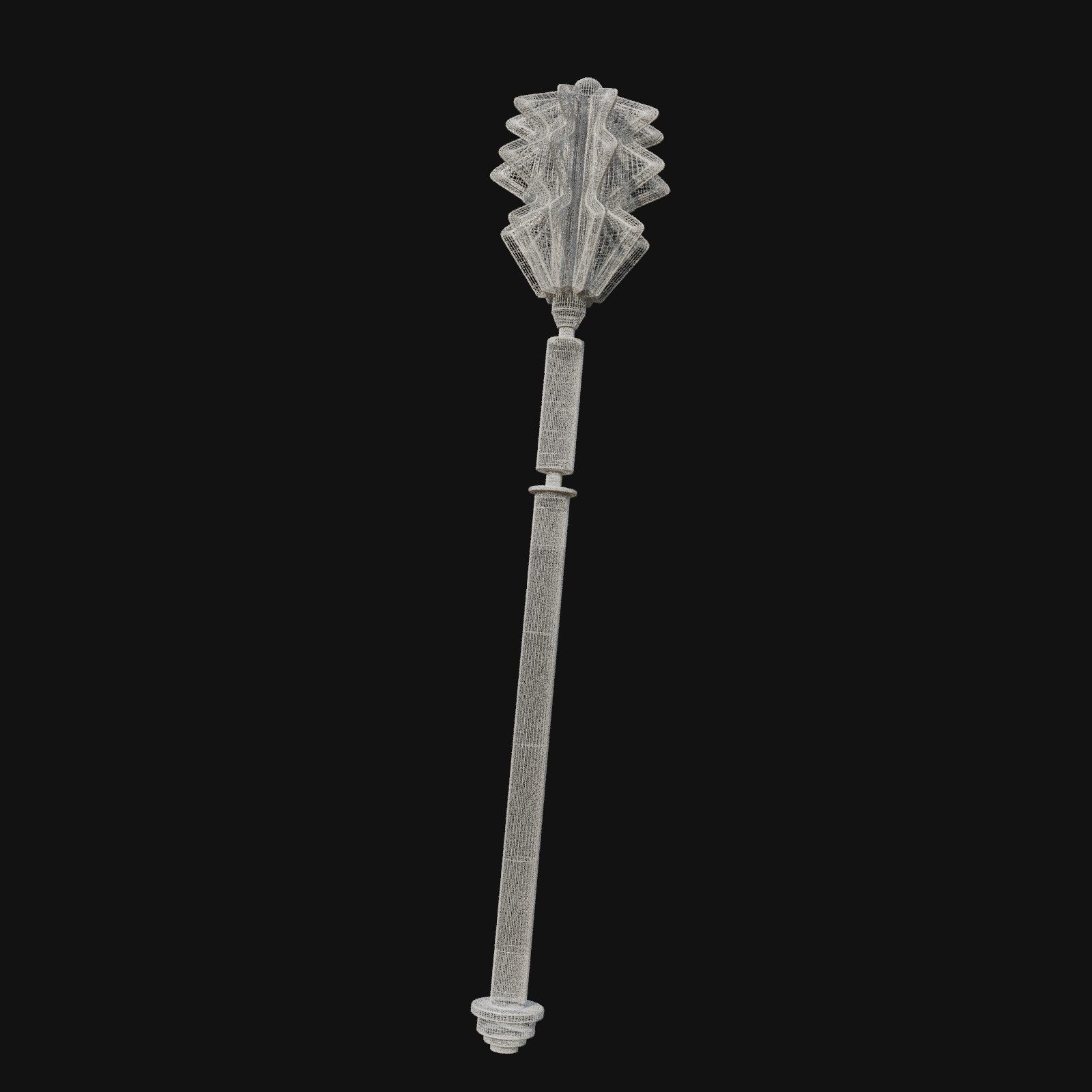 Historical Accuracy 3D Model of Medieval War Hammer 3D model_4