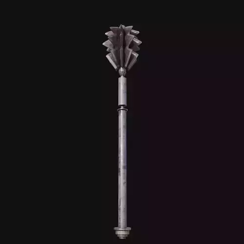 Historical Accuracy 3D Model of Medieval War Hammer 3D model