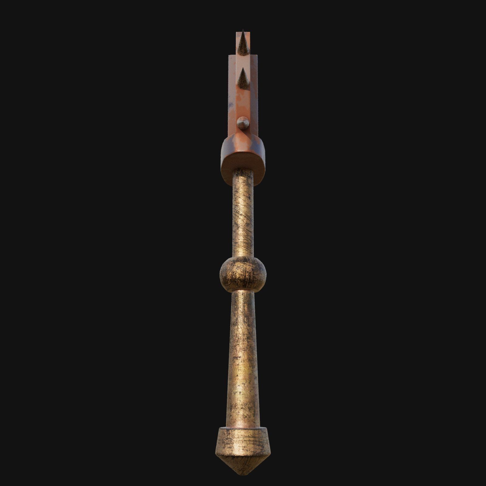 Functional Design 3D Model of Tinsmiths Hammer 3D model_8