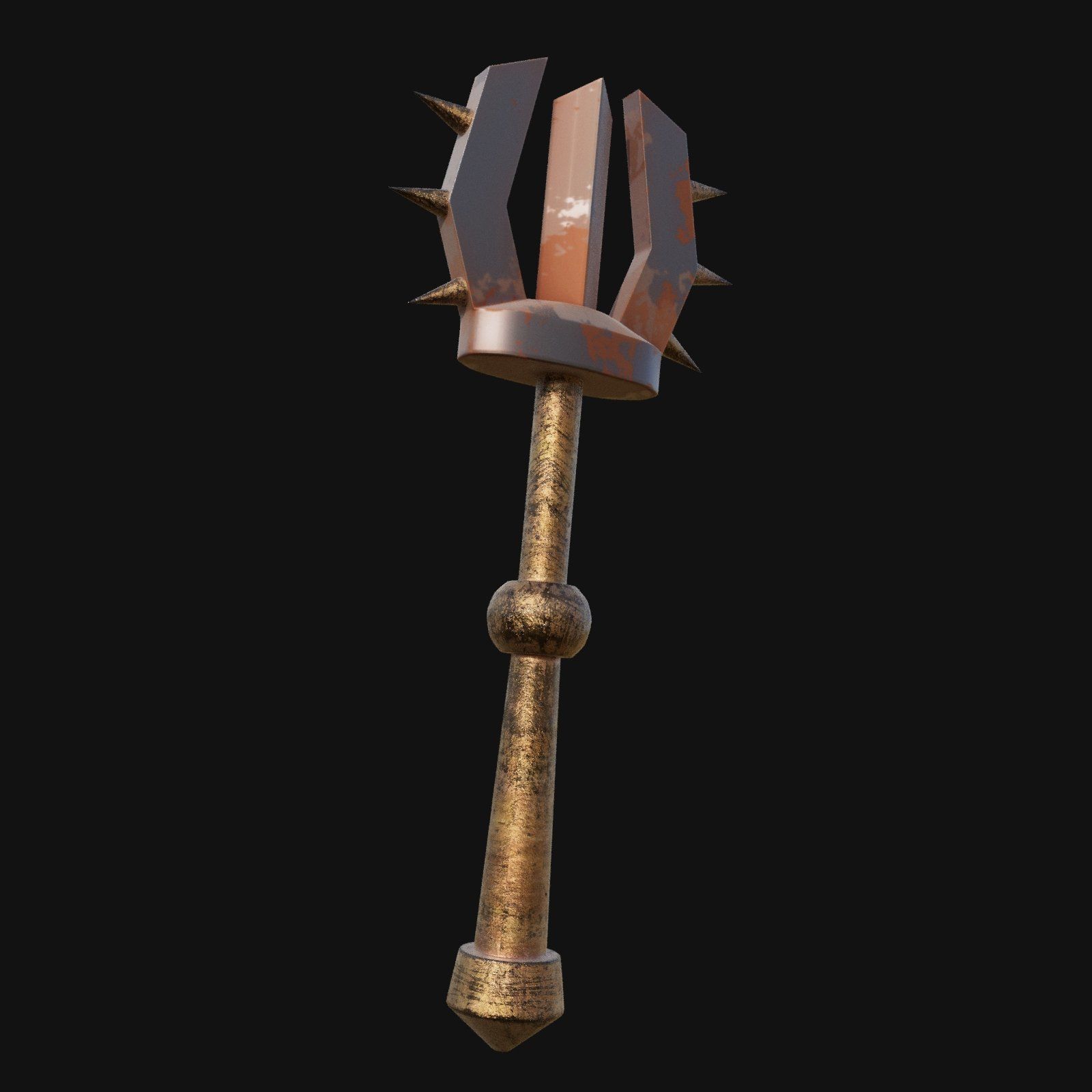 Functional Design 3D Model of Tinsmiths Hammer 3D model_3