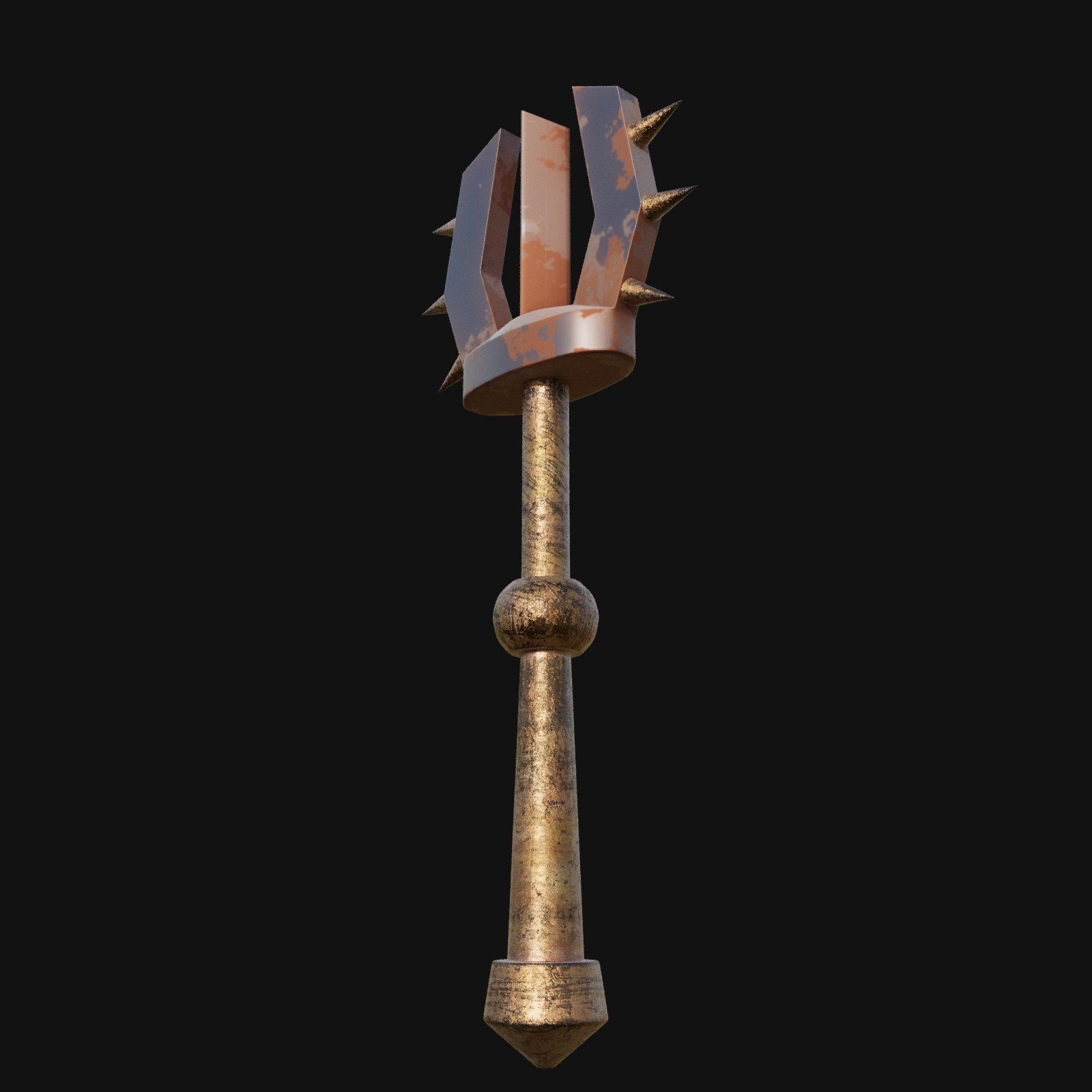 Functional Design 3D Model of Tinsmiths Hammer 3D model_4