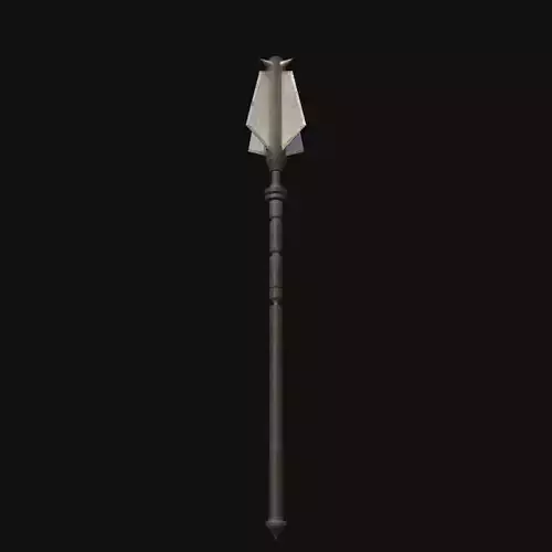 Compact Utility 3D Model of Geologists Rock Hammer