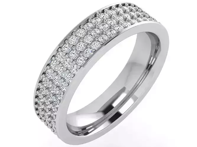 Diamond Wedding Band 4415