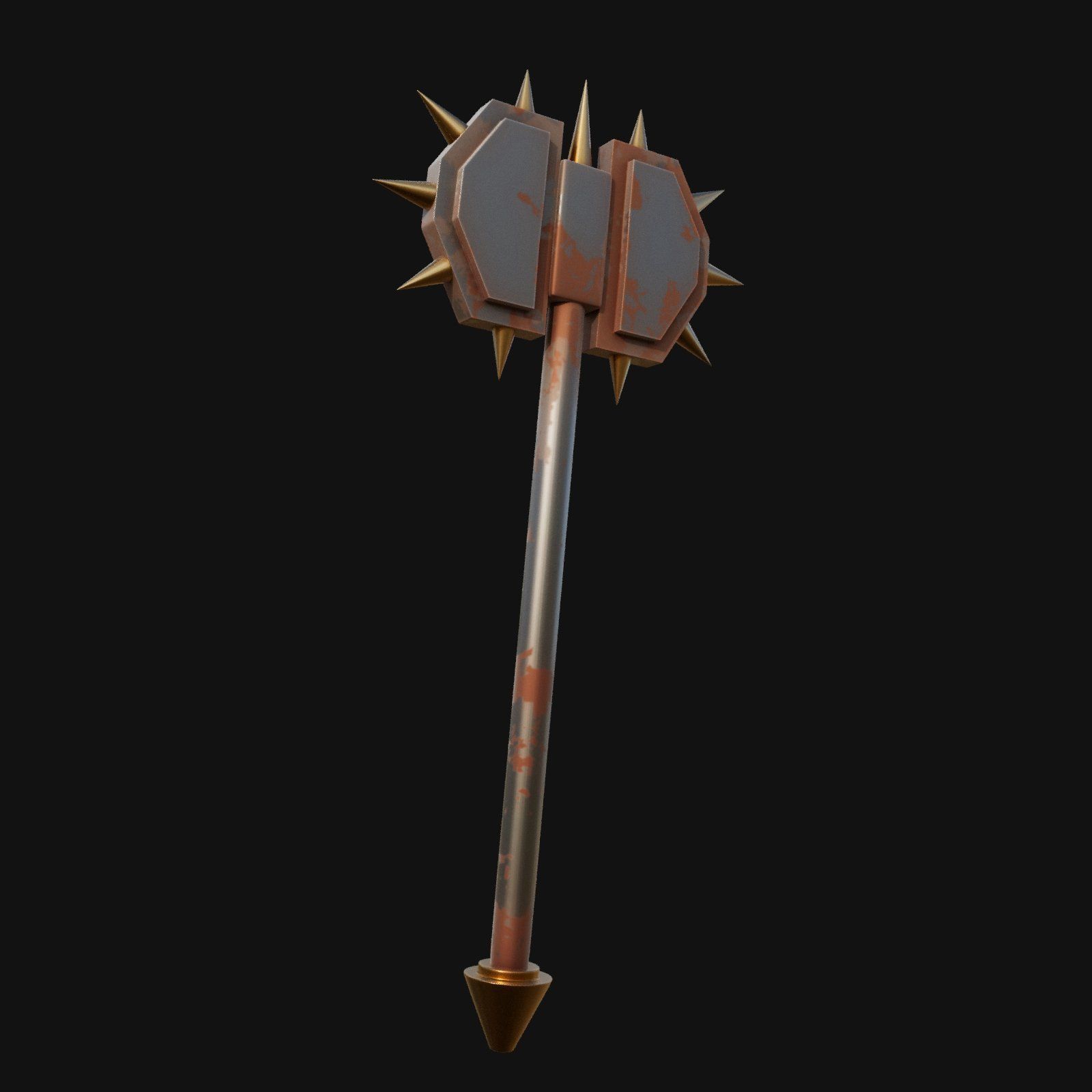 Historically Significant 3D Model of Viking War Hammer 3D model_7