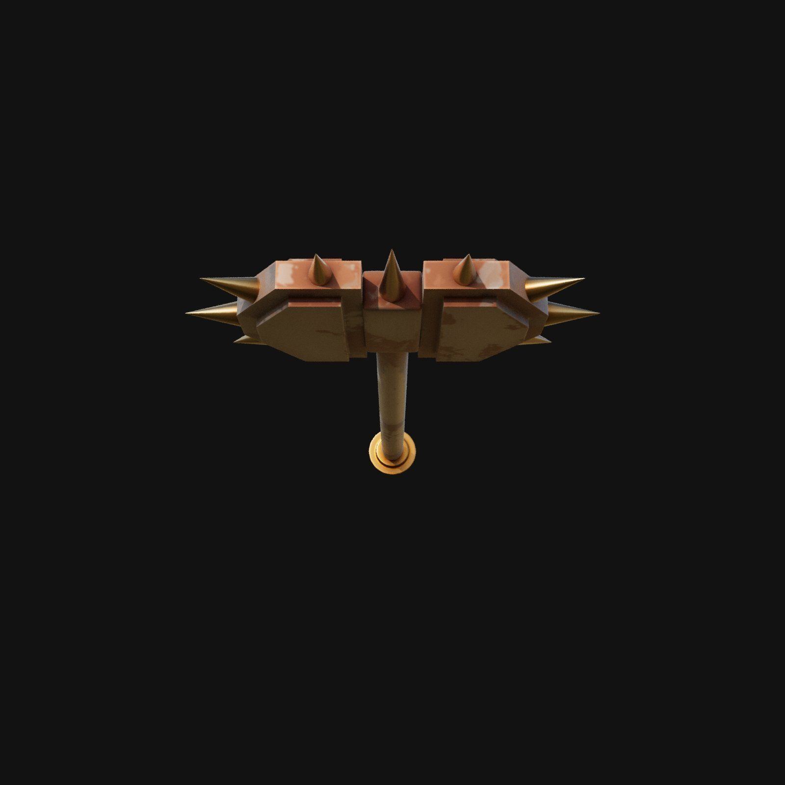 Historically Significant 3D Model of Viking War Hammer 3D model_2