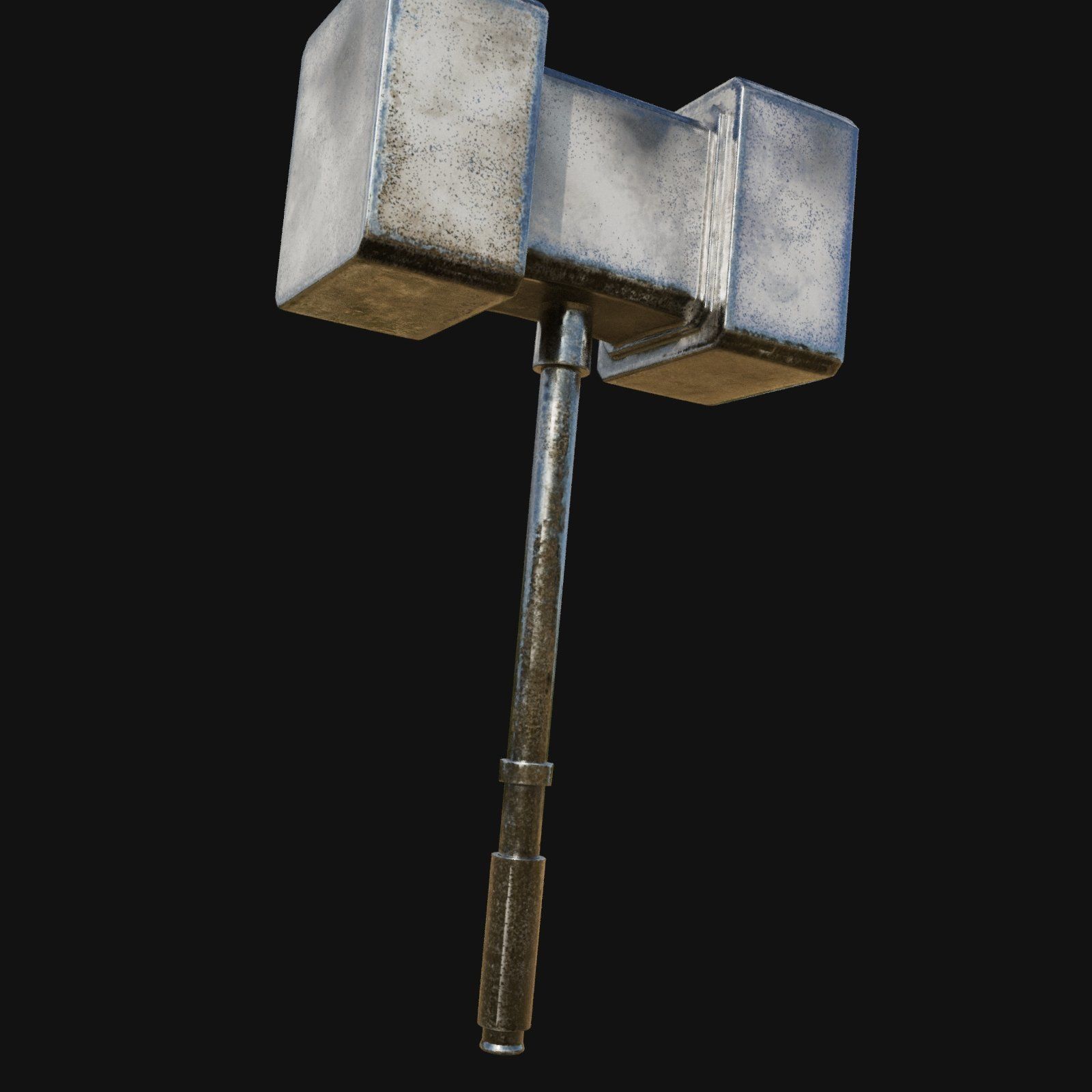 Innovative 3D Model of Pneumatic Hammer 3D model_2