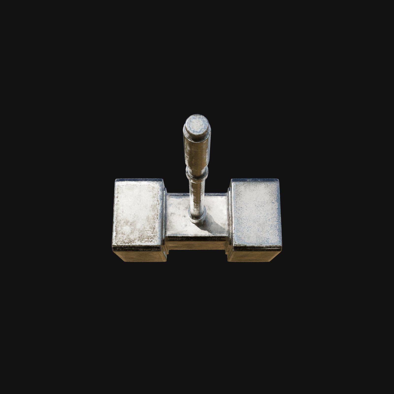 Innovative 3D Model of Pneumatic Hammer 3D model_3