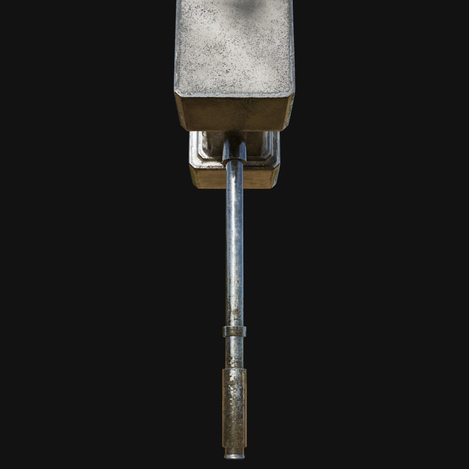 Innovative 3D Model of Pneumatic Hammer 3D model_9