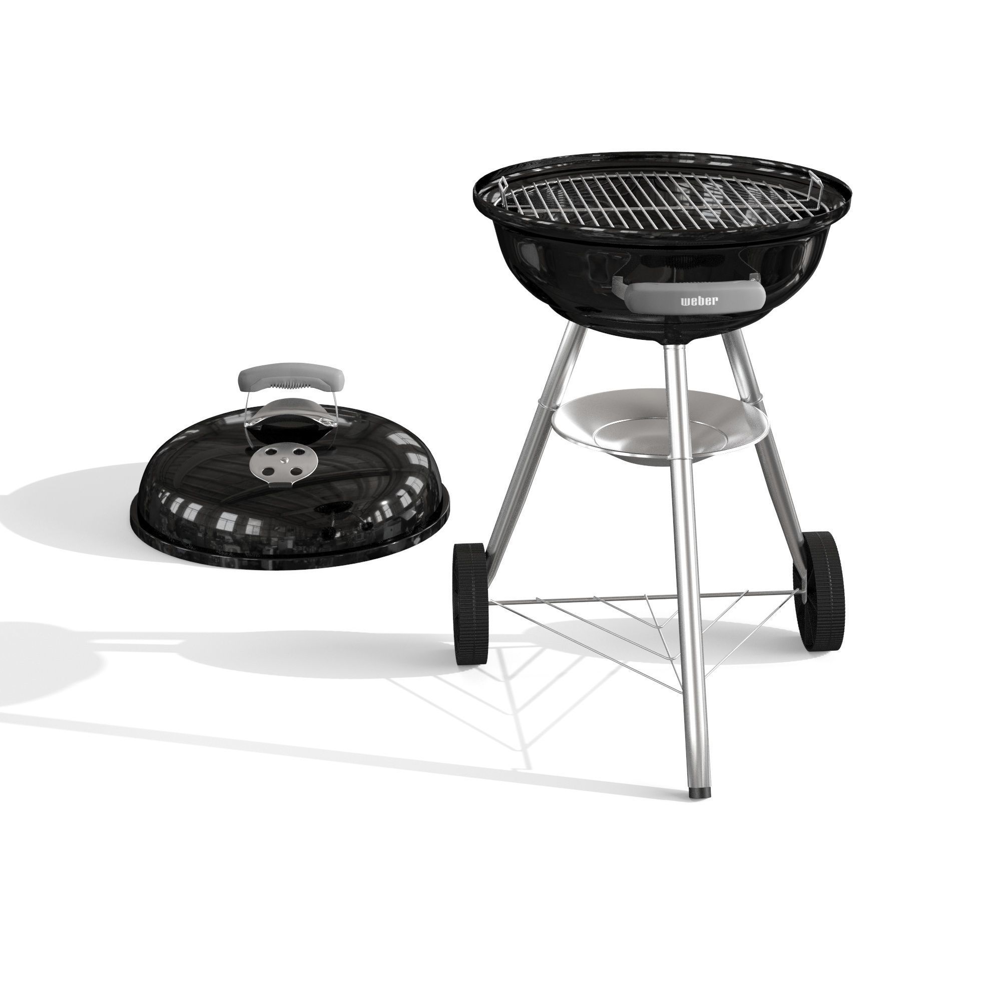 Weber Compact Kettle 3D model_5