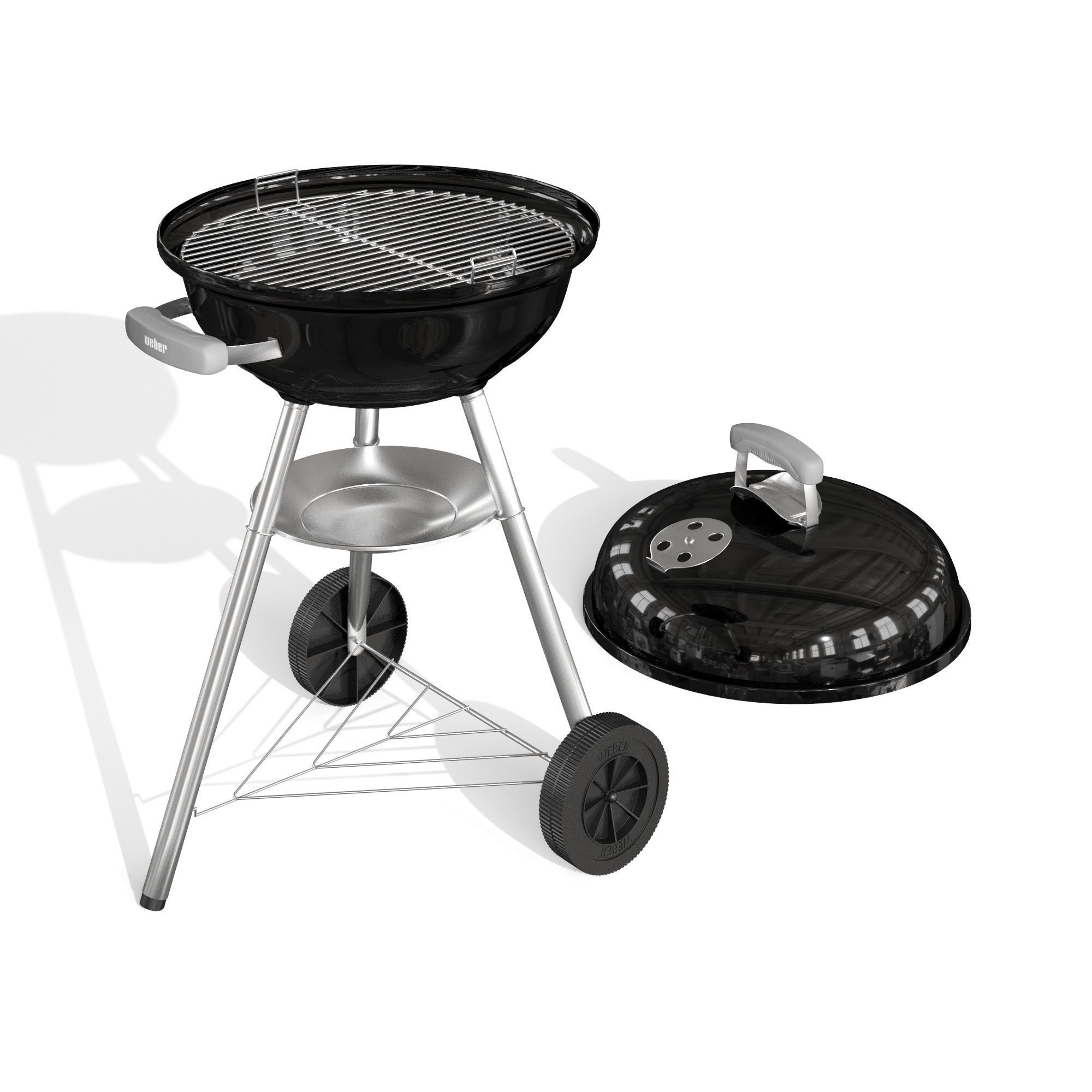 Weber Compact Kettle 3D model_6