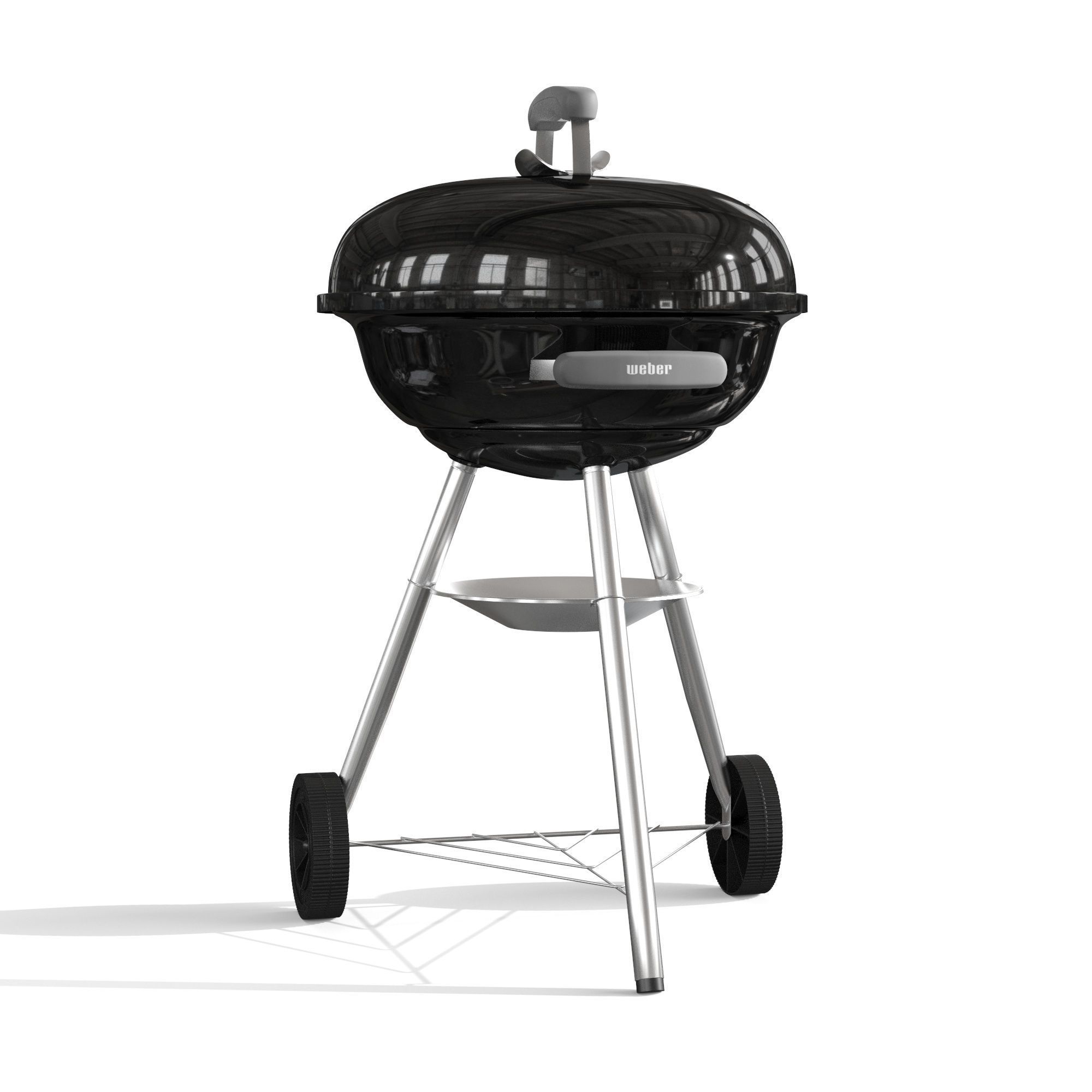 Weber Compact Kettle 3D model_3