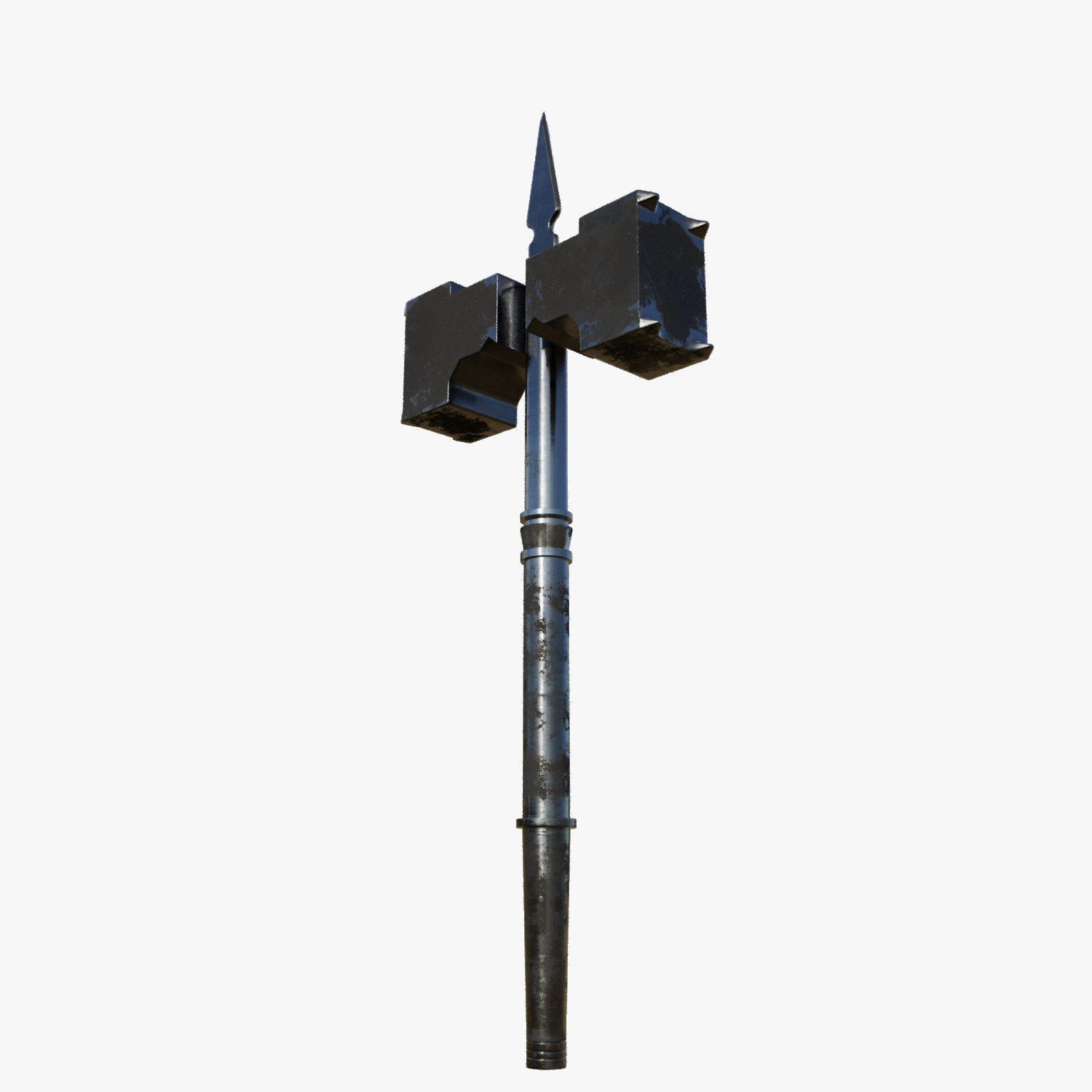 Industrial Grade 3D Model of Riveting Hammer 3D model_4