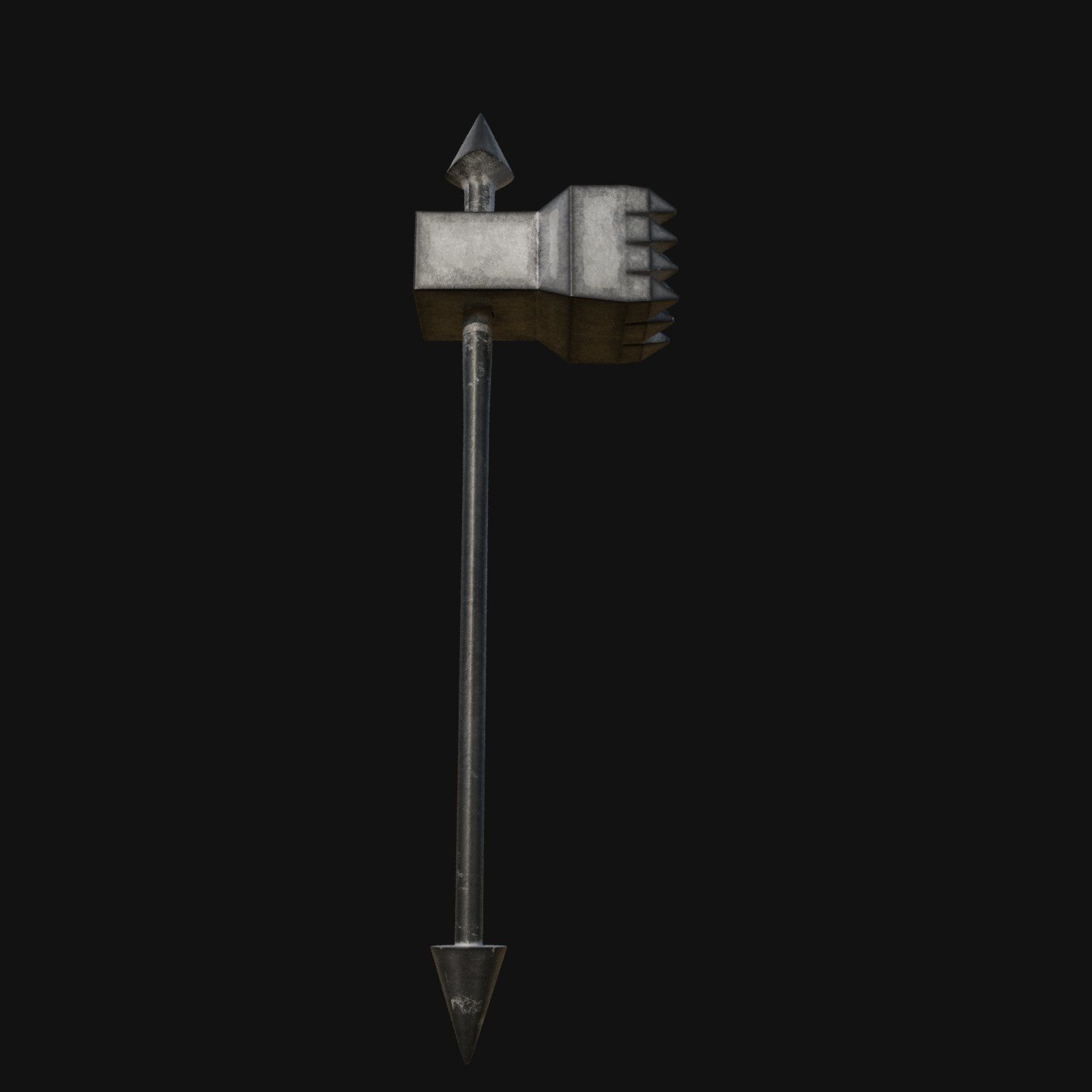 Versatile 3D Model of Multi Head Hammer Set 3D model_7