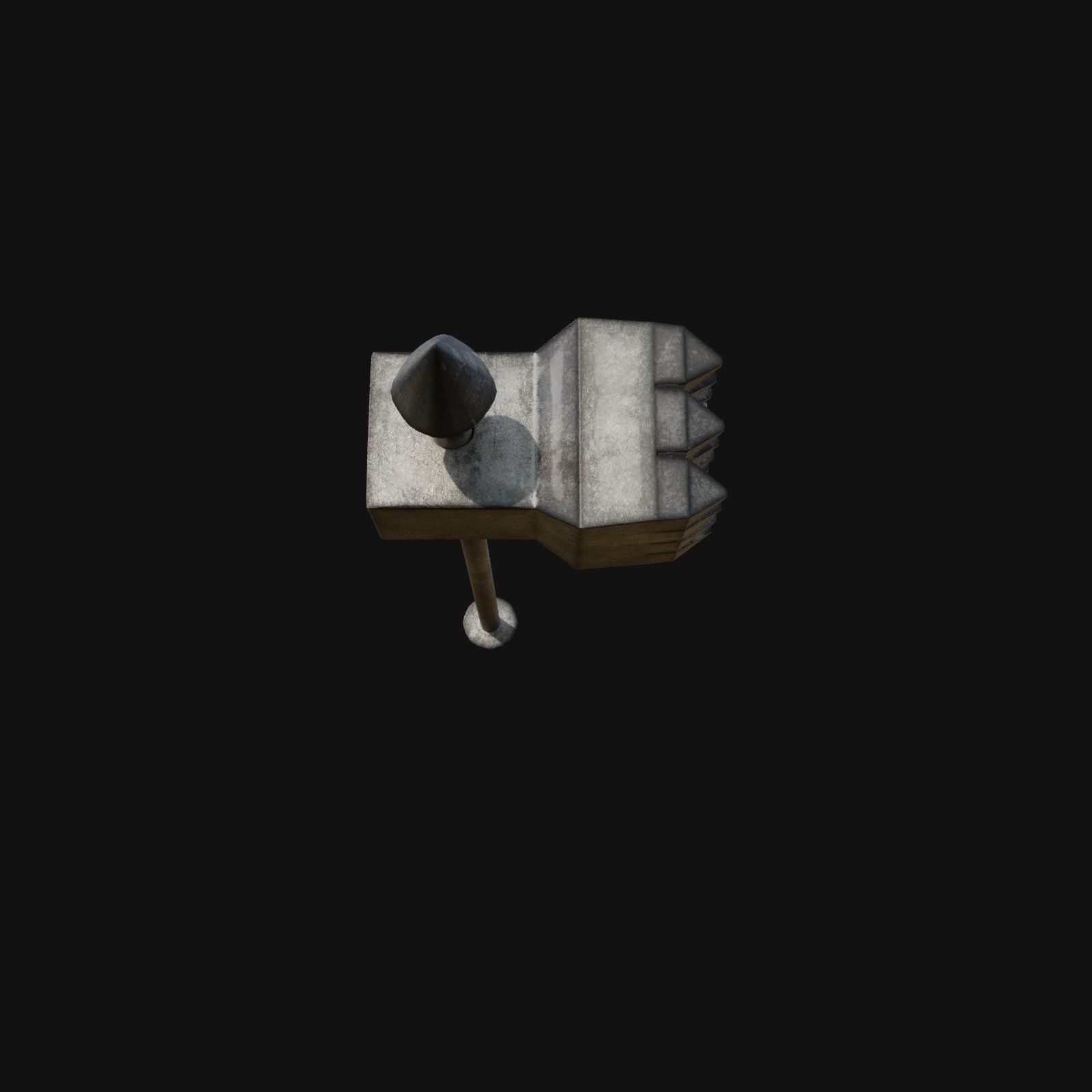 Versatile 3D Model of Multi Head Hammer Set 3D model_5