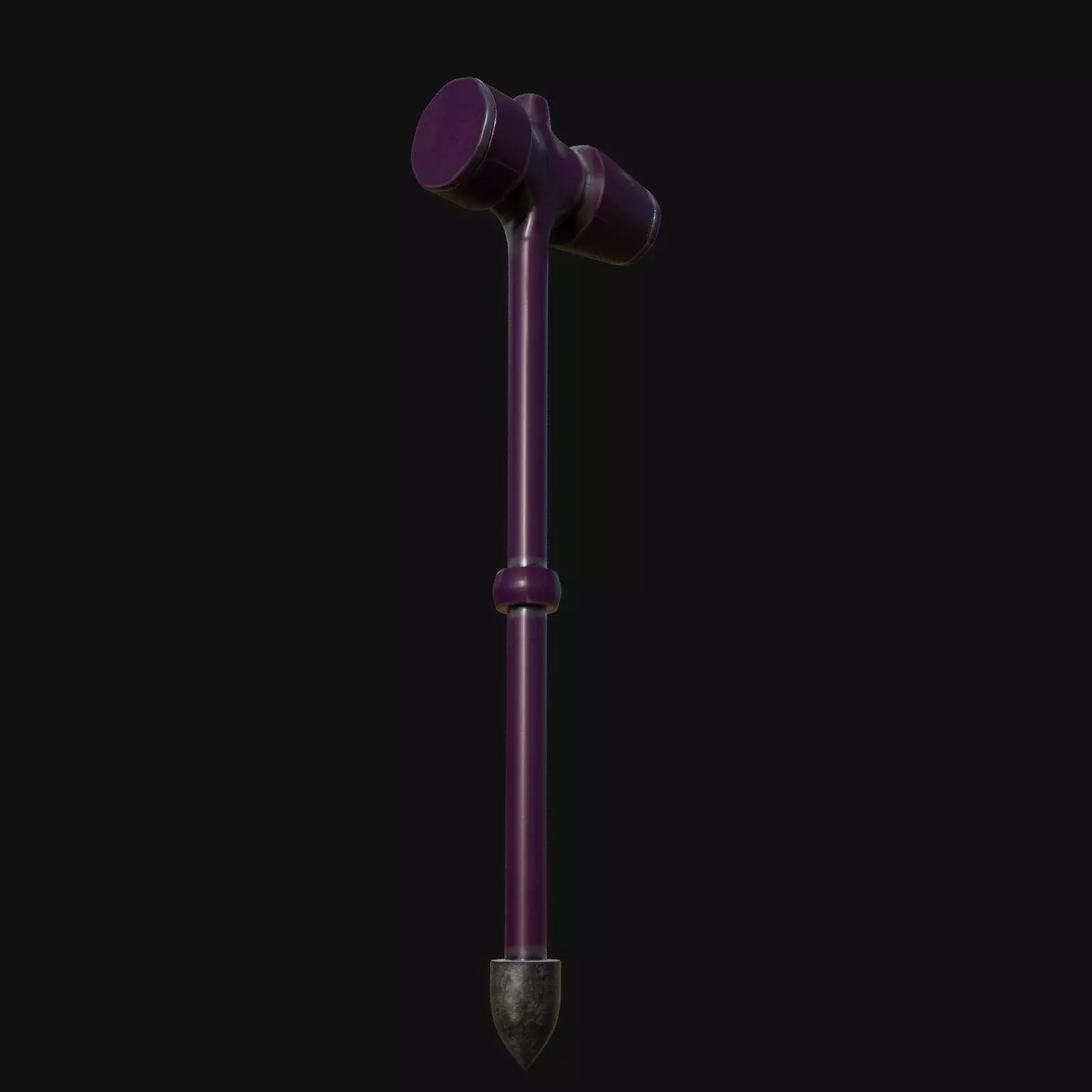 Artisan Crafted 3D Model of Blacksmith Hammer 3D model_0