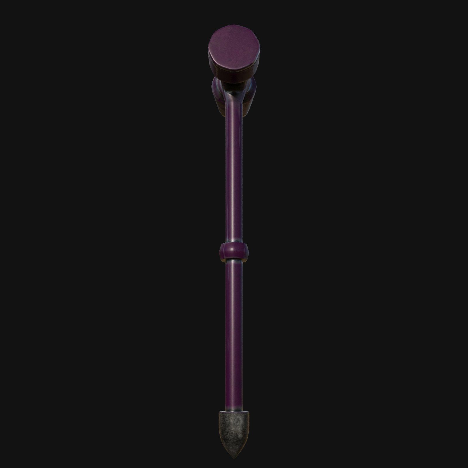 Artisan Crafted 3D Model of Blacksmith Hammer 3D model_4