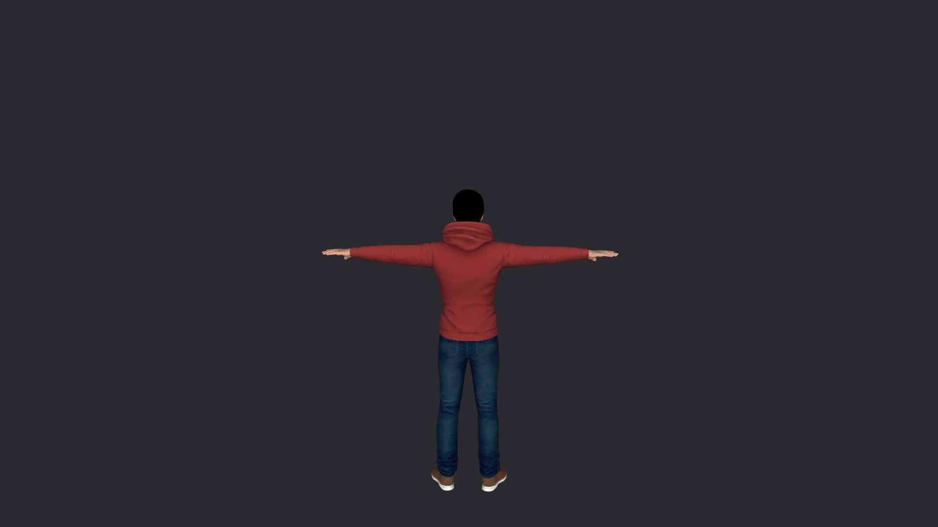 Prince Hyper Realistic Full Body Rigged Character 3D model_12