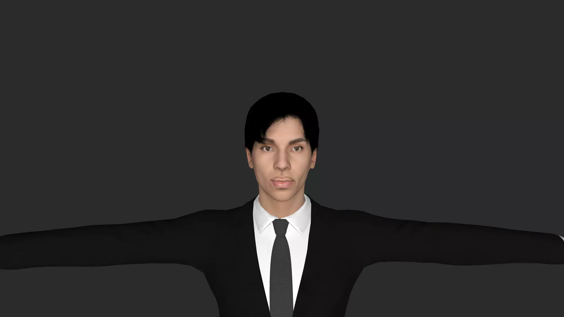 Prince Hyper Realistic Full Body Rigged Character 3D model_0