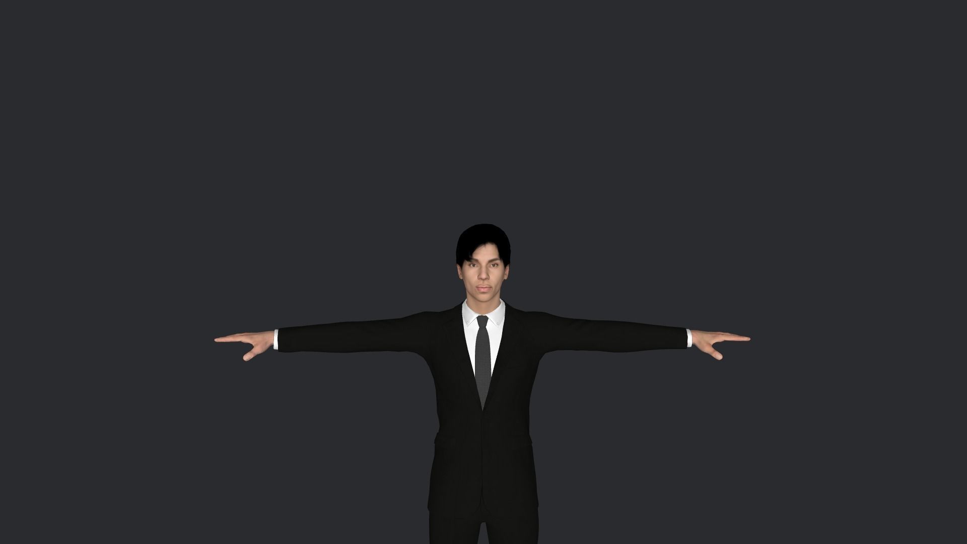 Prince Hyper Realistic Full Body Rigged Character 3D model_11