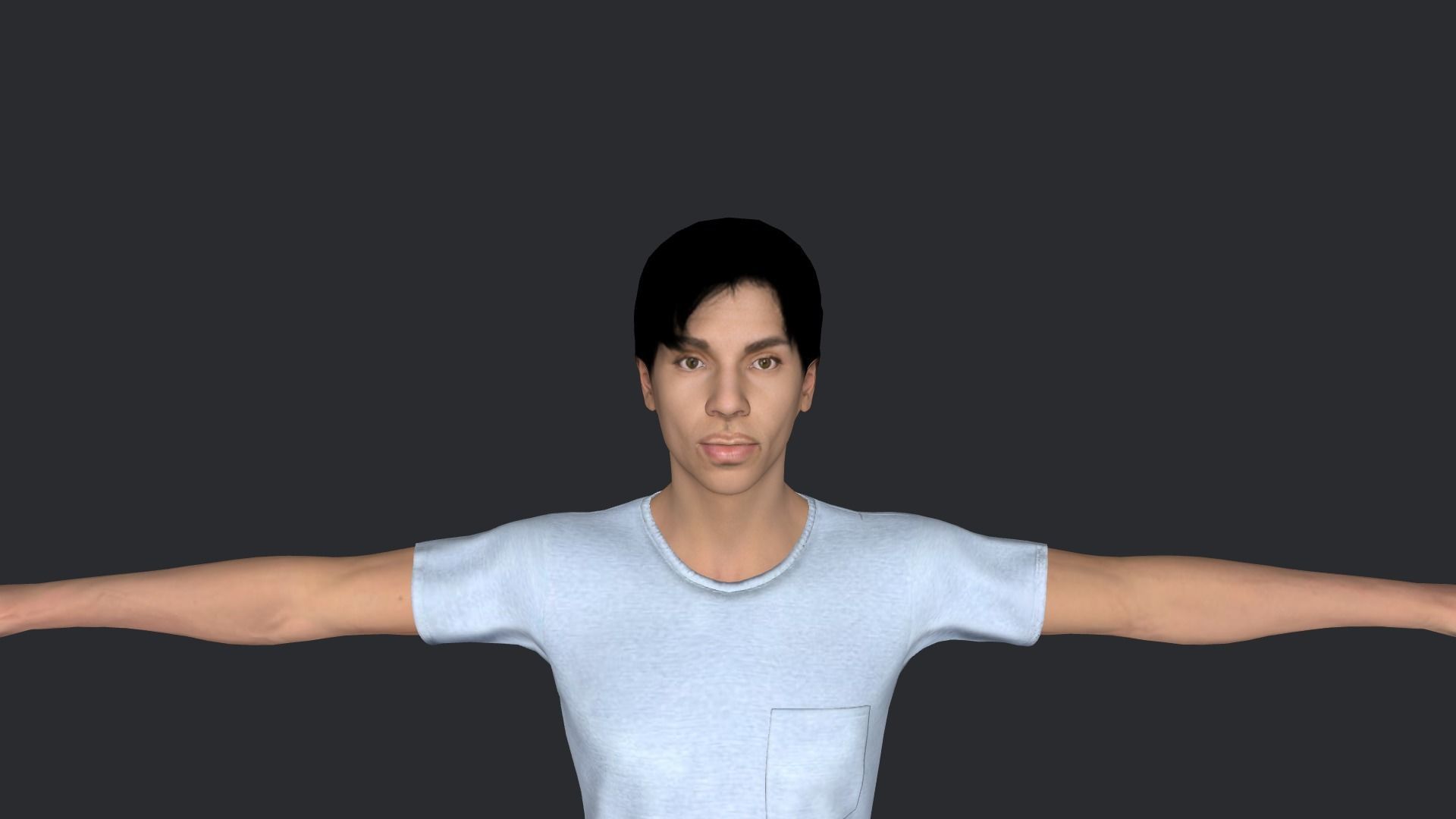 Prince Hyper Realistic Full Body Rigged Character 3D model_2