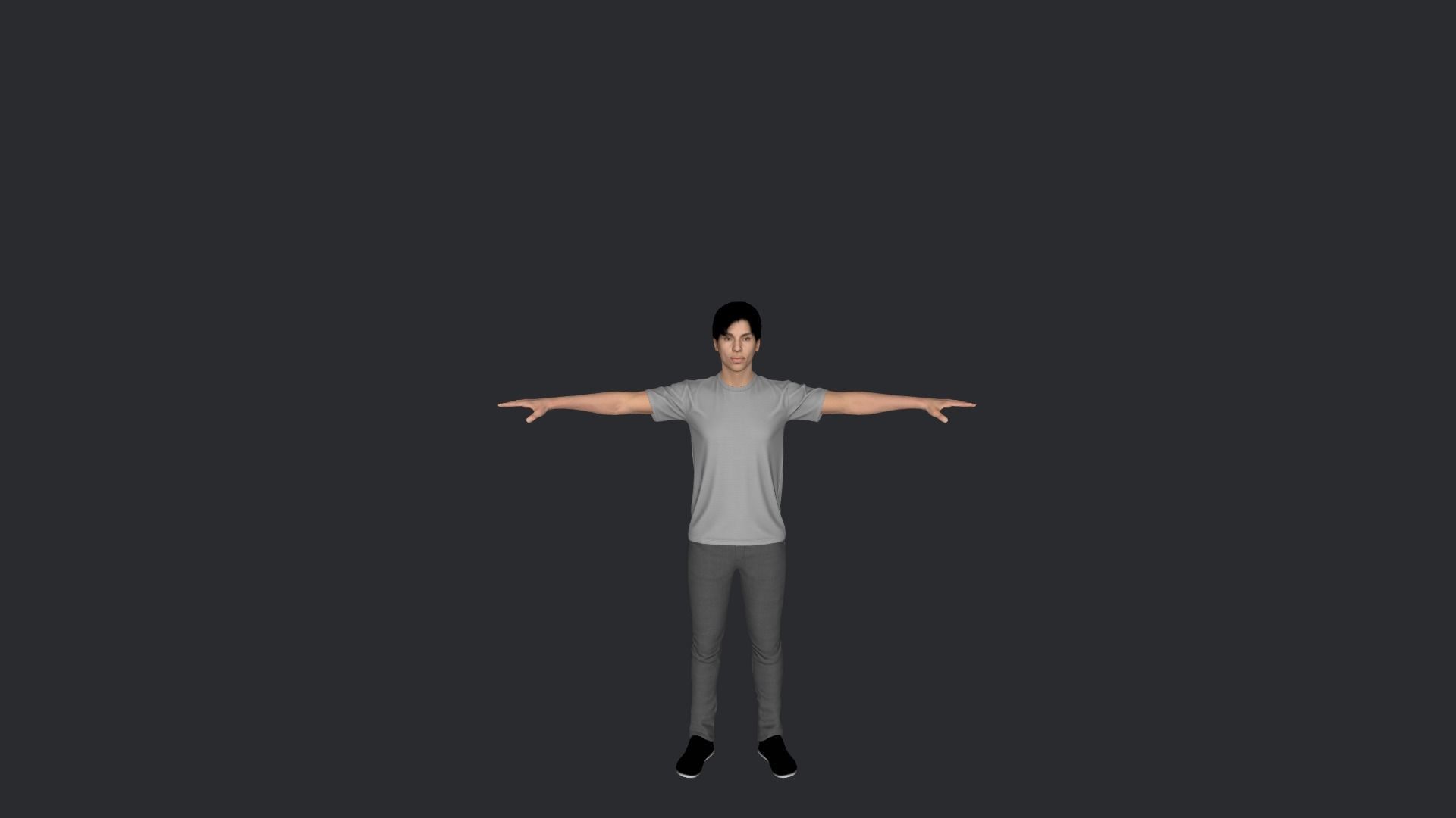 Prince Hyper Realistic Full Body Rigged Character 3D model_20
