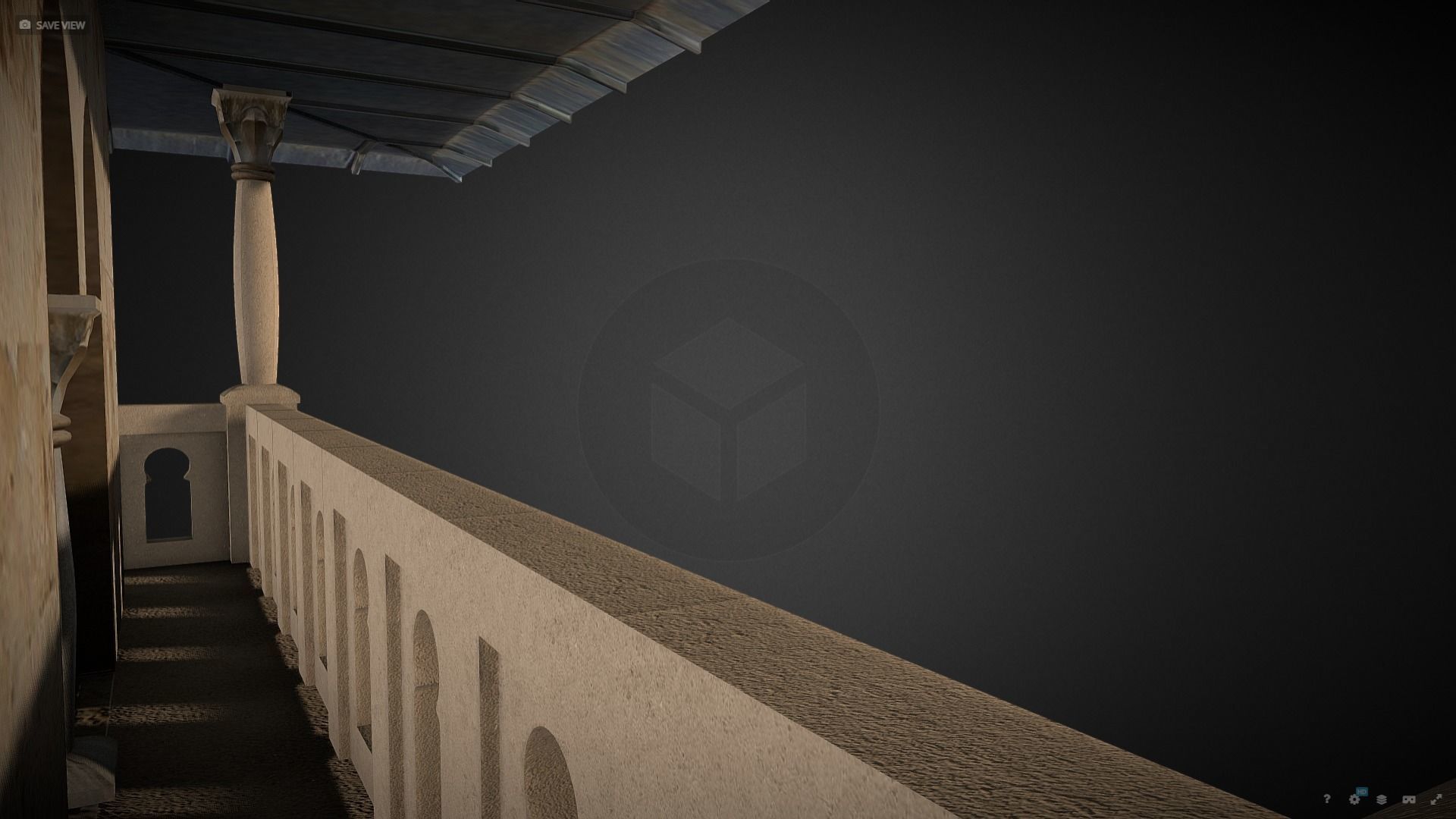 Al Ghawanima Minaret 3d Model 3D model_8