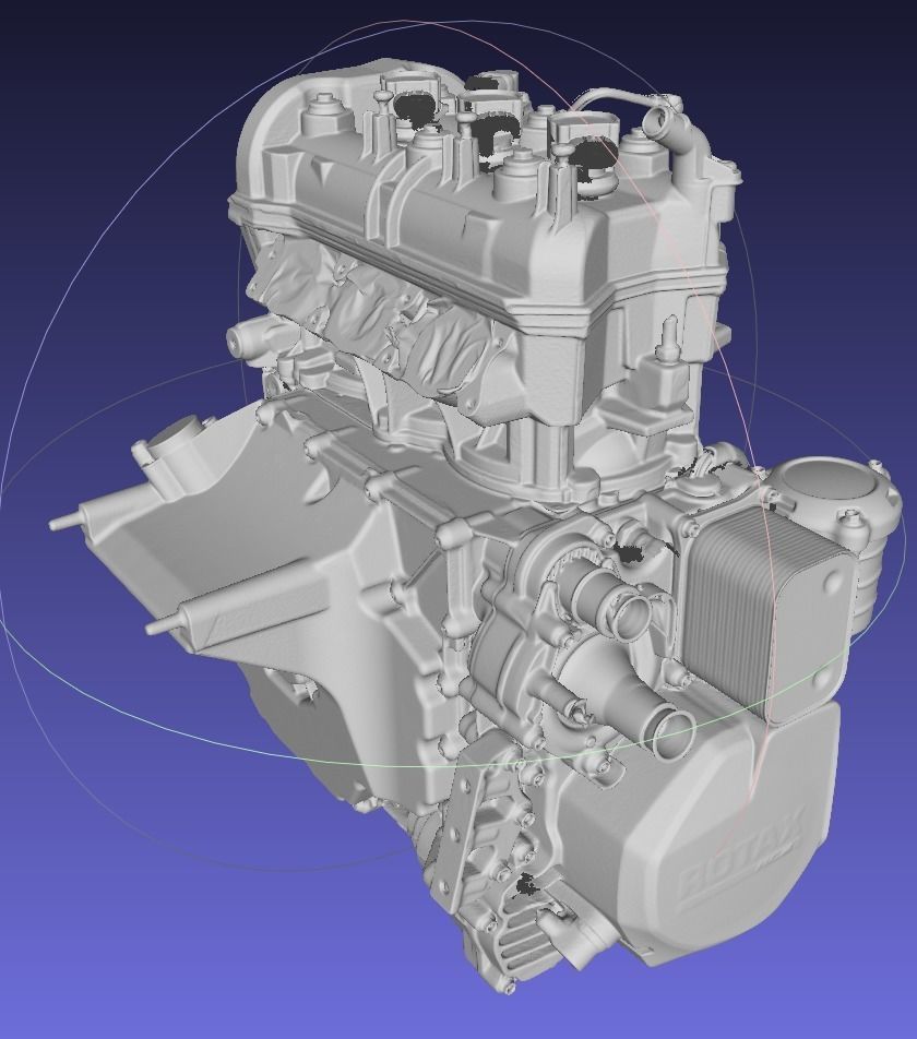 Rotax ACE 900 turbo 3D model_2