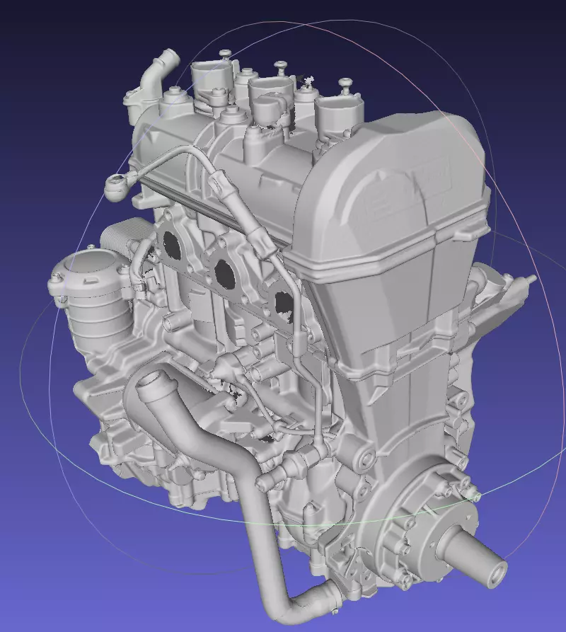 Rotax ACE 900 turbo 3D model_0