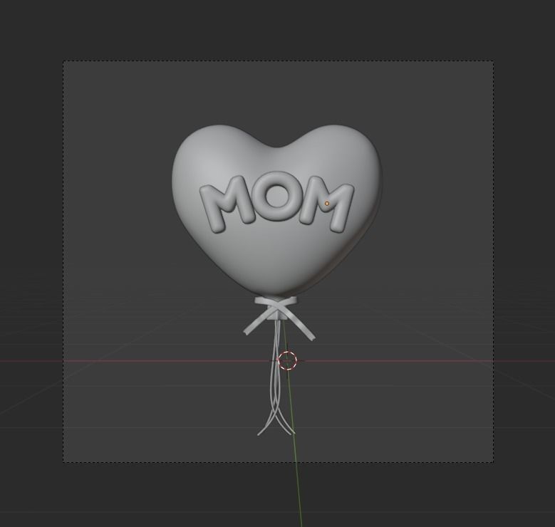 Mother Day 3d Illustration Icon Pack  3D model_19