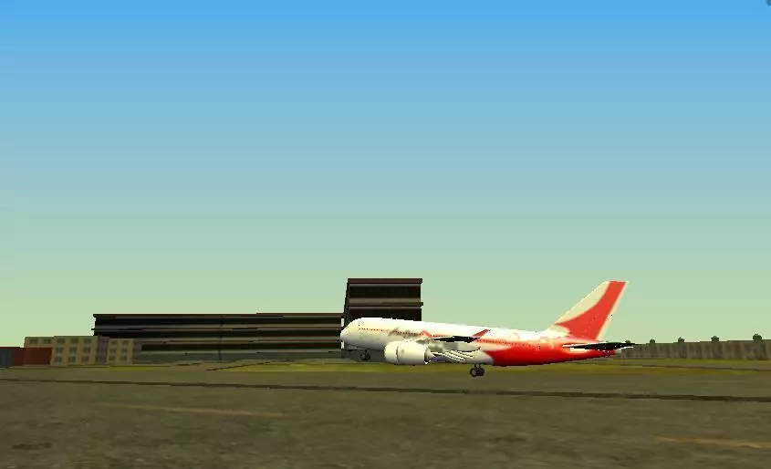Airport Model Free low-poly 3D model