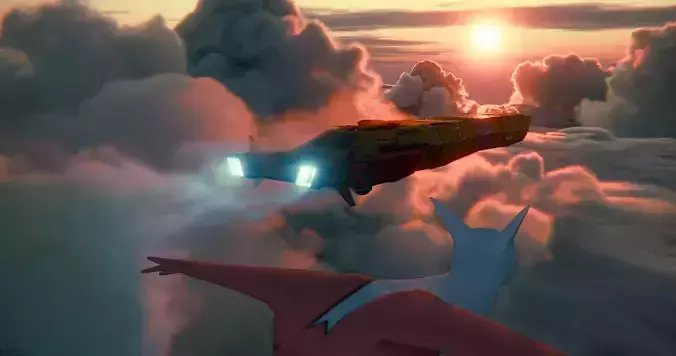 Latias Corvette Class Free 3D model