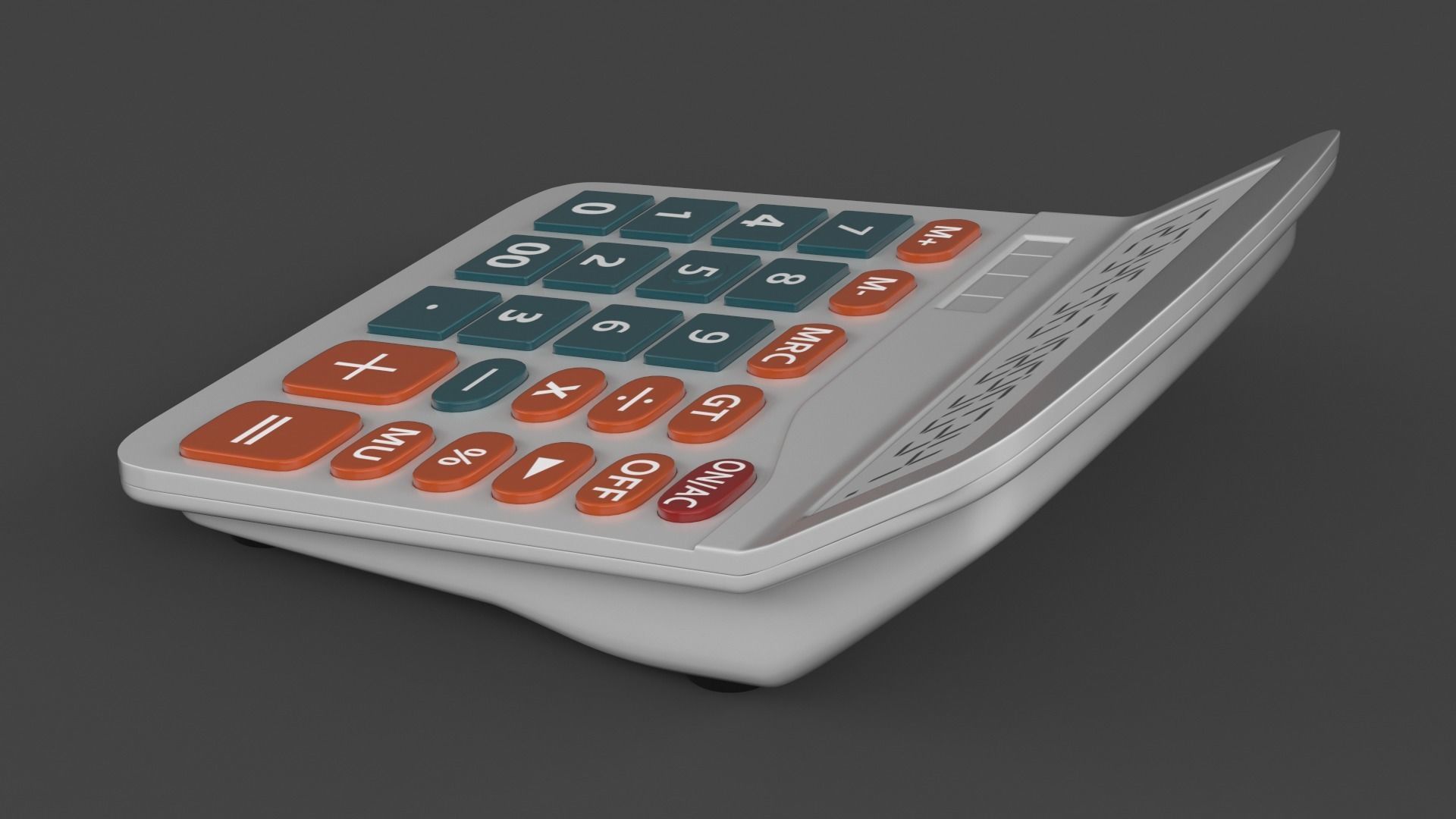 Calculator 3D model_2