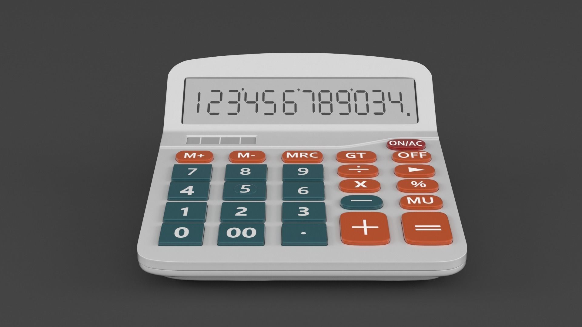 Calculator 3D model_1
