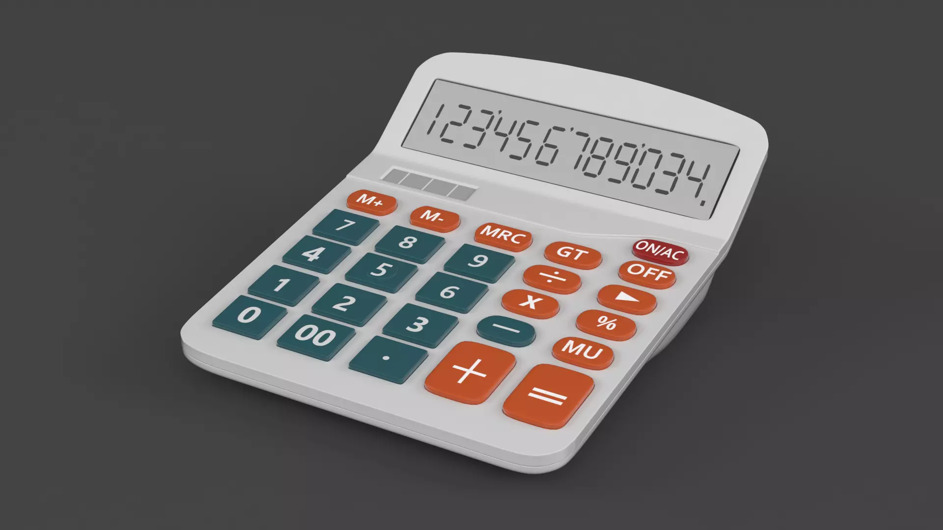Calculator 3D model_0